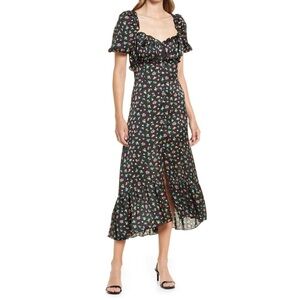 NWT Prim - Berry Print Maxi Dress